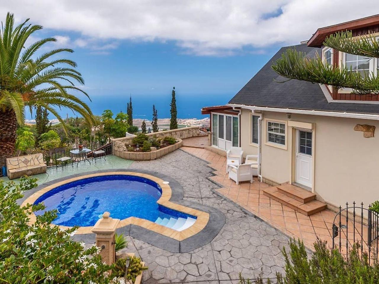 Villa Carlitos Vistas Al Mar Y A La Montana Адехе Экстерьер фото